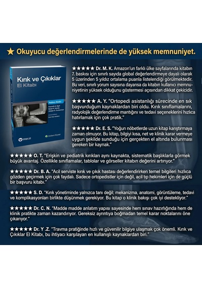Kırık Ve Çıkıklar El Kitabı - Koval Alanın En Çok Satan 1 Kitabı