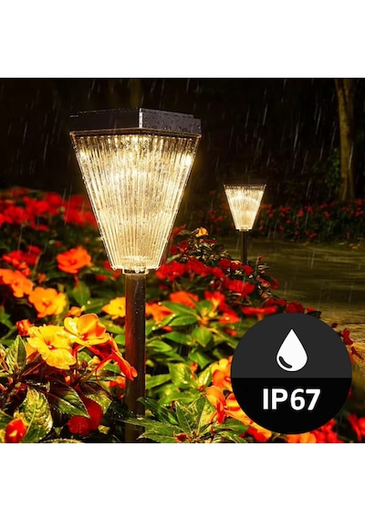Forlife 15watt Fonksiyonel Solar Çim / Bahçe Aydınlatma Armatürü