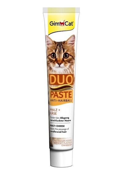 Gimcat Duo Paste Hairball Tüy Sağlığı İçin Peynirli Macun 50 G