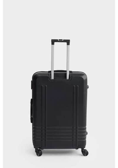 Defacto Unisex Sert Kapaklı Çekçekli Küçük Valiz H2404axnsbk61 Siyah-bk61