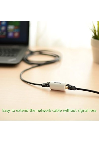 Ethernet Kablo Birleştirici Ara Aparat Beyaz