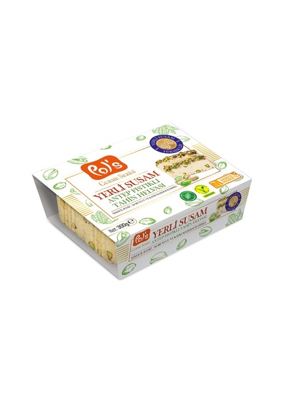 Pol's Gurme Serisi Antep Fıstıklı Tahin Helvası 300 G - 4 Adet Tarı