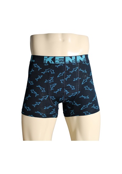 Kenn Paul 5'li Desenli Pamuklu Lüks Boxer Konforlu Boxer Yumuşak Çok Renkli