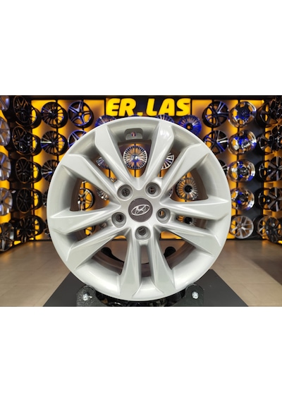 4 Adet Hyundai  6.5 16 5 114.3 Et50 67.1 Sılver Jant Revize Edilmiş Takım