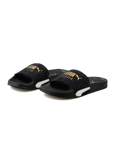 Puma Leadcat 2.0 Suede Classic Unisex Terliği 38487201 Siyah 001