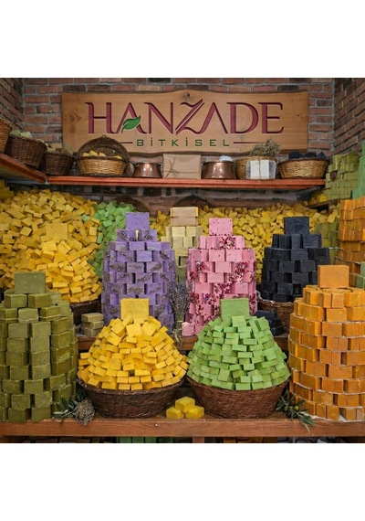 Hanzade Bitkisel Doğal El Yapımı Hatay Ardıç Katranı Sabunu 1 Kg 285 ML