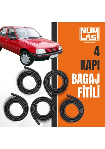 Peugeot 205 4 Kapı + Bagaj Fitili-a Kalite-numlas-nm3716
