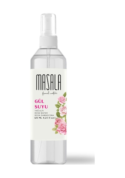 Masala Saf Gül Suyu 3 x 125 ML