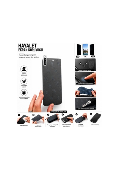Nubia A76 5g Hayalet Ekran Koruyucu Nano Şeffaf Z2469n