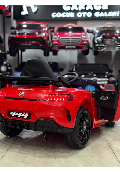 Mercedes Gt Akülü Araba 12 Volt 1-6 Yaş Önerilir. Kırmızı