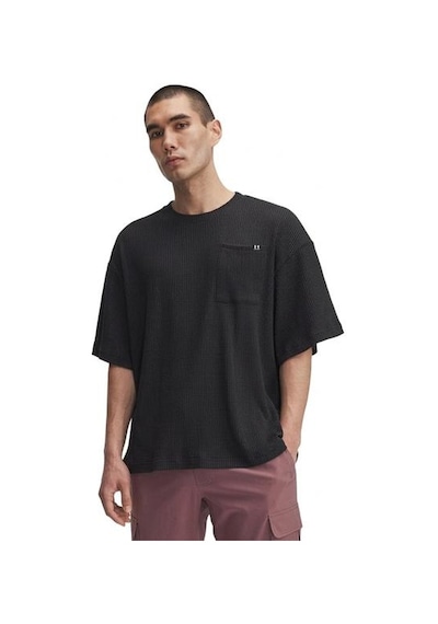 Under Armour Rival Waffle Erkek Siyah Tişört
