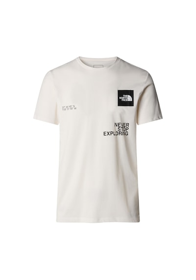 The North Face M Foundation Coordinates Graphic Tee Erkek T-shirt-28111-beyaz Beyaz
