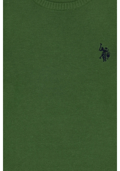 U.s. Polo Assn. Erkek Çocuk Yeşil Kazak /triko 50294188-vr054 Yeşil
