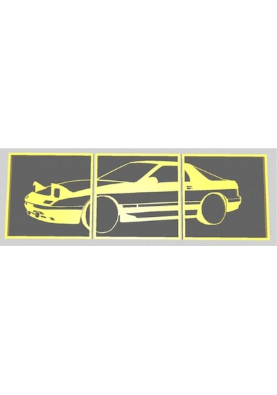 Mazda Rx-7 Duvar Tablo (552865808)