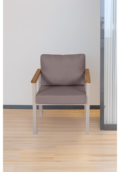 Neokas Balkon Mobilyası, Bahçe Takımı, 1 Koltuk, Kafe Koltuğu, Bekleme Alanı Koltuğu