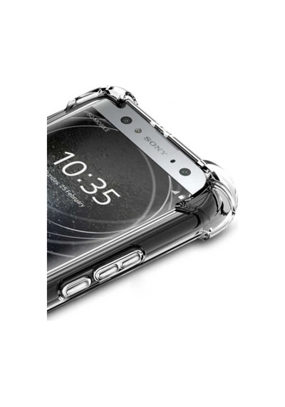 Sony Xperia Xa2 Ultra Kılıf Zore Nitro Anti Shock Silikon Renksiz