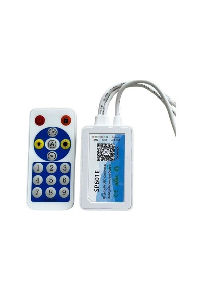 Sp601e Çift Çıkışlı Bluetooth Rf App Pixel Led Kontrol Cihazı 2 600ıc