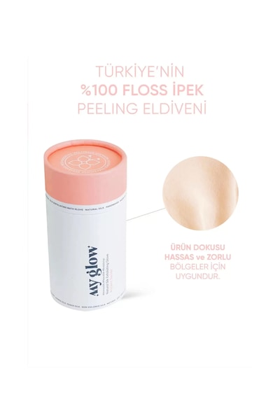 Yavruağzı Lastikli Banyo Kesesi Hamam Peeling Eldiveni %100 Floş