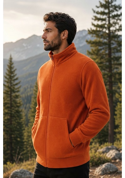 Givoria Erkek Polar Hırka Kışlık Fermuarlı Çeket Tüy Toplamaz Rüzgar Geçirmez Polar Kazak Sweat Turuncu Turuncu Givoria Erkek Polar Hırka Kışlık Fermuarlı Çeket Tüy Toplamaz Rüzgar Geçirmez Polar Kazak Sweat Turuncu Turuncu