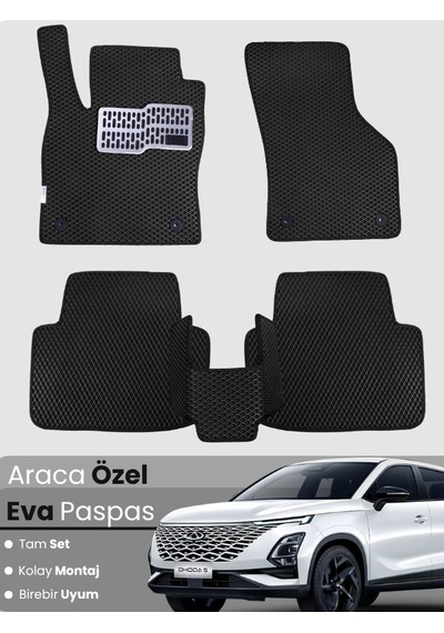 Chery Omada 5 Uyumlu Eva Paspas Tam Set Birebir Uyum, Araca Özel Tasarım,hızlı Ve Kolay Montaj 636