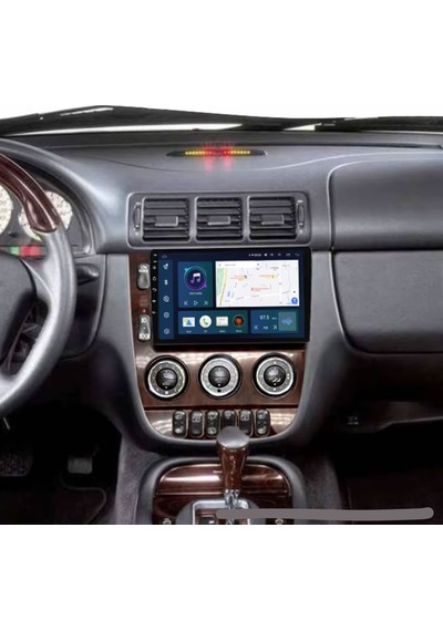 Mercedes Benz Ml Araç Multimedya Android Ekran Carplay Double Teyp 2+32 9" 01-05 Maun Blueway