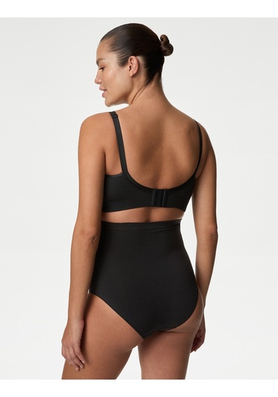 Marks & Spencer 3'lü Dikişsiz Full Brief Hamile Külot Seti T61008912H Siyah
