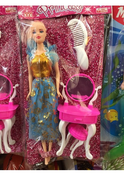 Fashion Princess Makyaj Masalı Bebek