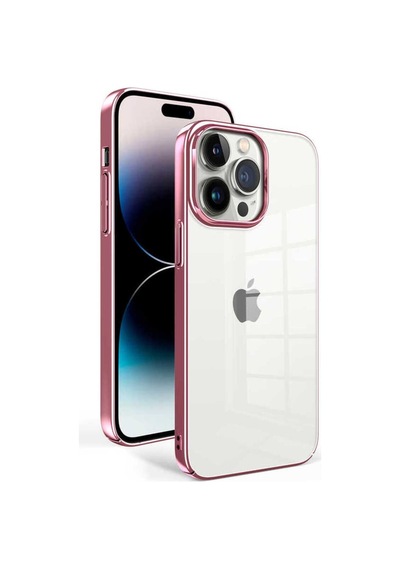 Apple Uyumlu iPhone 14 Pro Kılıf Zore Sun Kapak Rose Gold