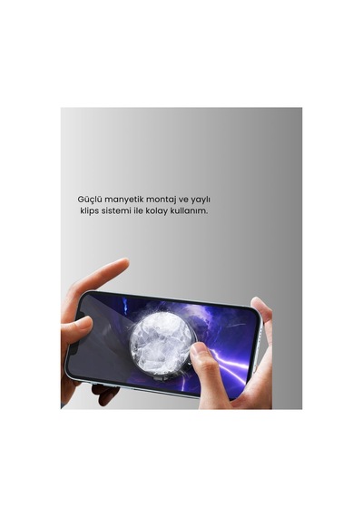 Manyetik Montajlı Kompakt Telefon Soğutucu - Karbul2148-8402 Renkli