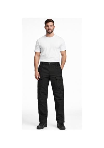 Single Sword Rüzgar Geçirmez Softshell Pantolon Siyah