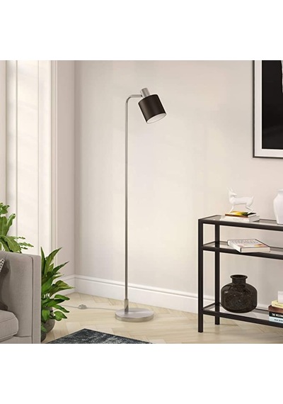 Rsylight Retro Mat Krom Modern Dekoratif Lambader Köşe Lambası