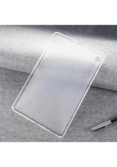 Samsung Uyumlu Galaxy Tab A7 10.4 T500 2020 Fuchsia Tablet Süper Silikon Kapak Arka Kapak