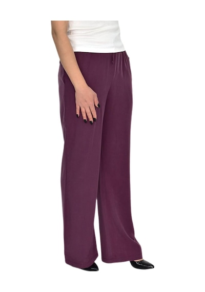 Baglan Kadın Lastikli Bol Pantolon Bgl-st04637 Mürdüm Baglan Kadın Lastikli Bol Pantolon Bgl-st04637 Mürdüm