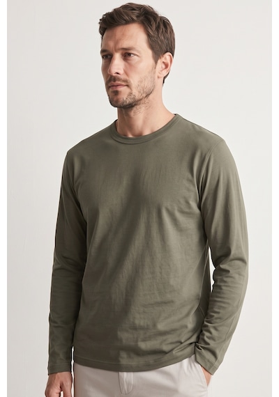Elemge %100 Pamuk Süprem Basic Erkek T-shirt Compact Penye Tok Yumuşak Kumaş Normal Kalıp Terletmez Uzun Kollu Haki Sporcu Motorcu Tişört Body Elemge %100 Pamuk Süprem Basic Erkek T-shirt Compact Penye Tok Yumuşak Kumaş Normal Kalıp Terletmez Uzun Kollu Haki Sporcu Motorcu Tişört Body