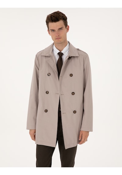 Pierre Cardin Erkek Bej Kaban 50313866-vr011 Bej