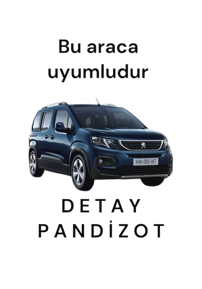 Peugeot Rifter Pandizot Bagaj Rafı