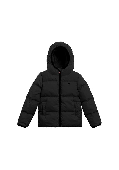 Bad Bear Cedric Siyah Çocuk Puffer Mont Siyah