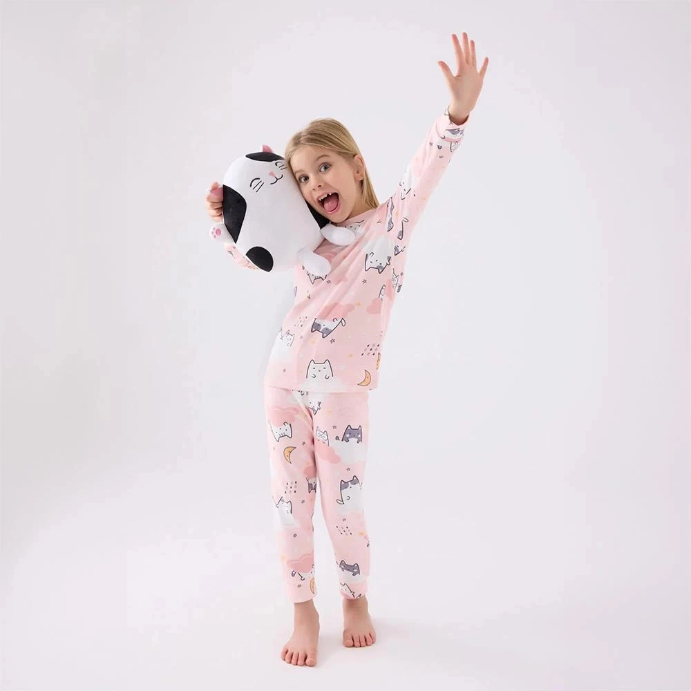 Rolypoly Rp3460c Kız Çocuk Kışlık Pijama Takım AÇIK PEMBE