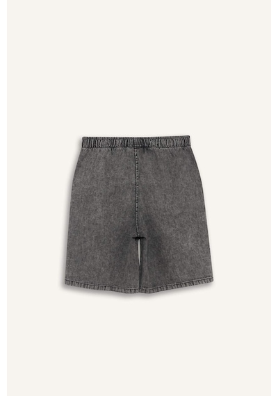Defacto Erkek Çocuk Jean Şort D8575a825smnm55 Gri