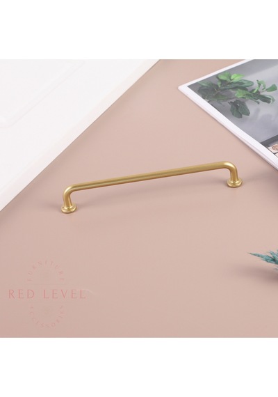 Liva Mat Altın 160 Mm Modern Lüks Metal Kulp Modelleri Mutfak Dolap Çekmece Mobilya Kulbu Mat Altın