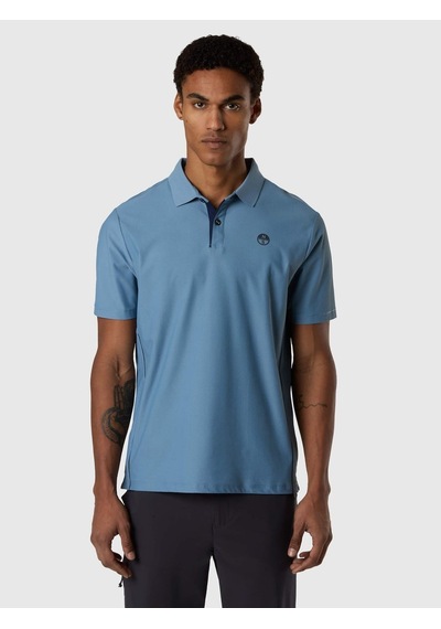 North Sails Kısa Kollu Erkek Polo Yaka T-shirt-33484 Açık Mavi