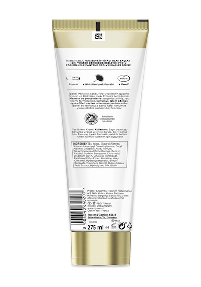 Pantene PRO-V İpeksi Parlaklık Saç Bakım Kremi 275 ML
