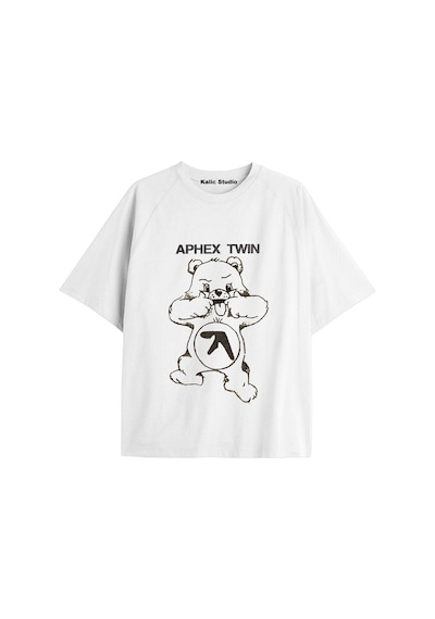 Kalic Studio Apex Twın Oversize T-shirt Beyaz