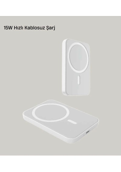 Apple Uyumlu 15w Magnetıc Wireless Araç Şarjı Araç Şarj Aleti