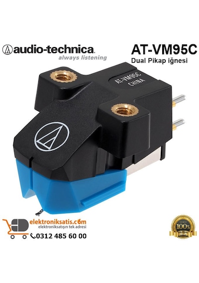 Audio Technica At-Vm95C Dual Pikap İğnesi
