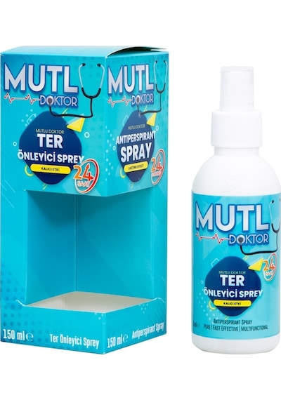 Mutlu Doktor Ter Önleyici Sprey Deodorant 150 ML
