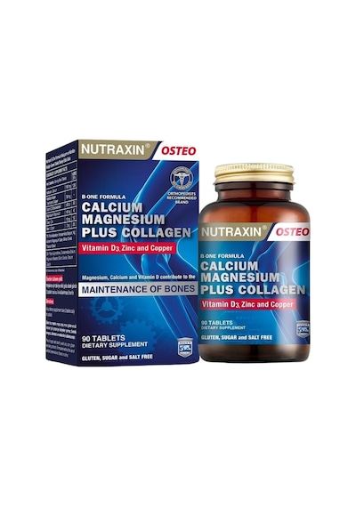 Nutraxin B-one Formula Kalsiyum Magnezyum Plus Collagen 90 Tablet