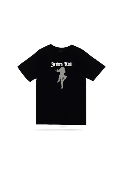 Jethro Tull Baskılı Unisex Siyah %100 Pamuk T-shirt SIYAH