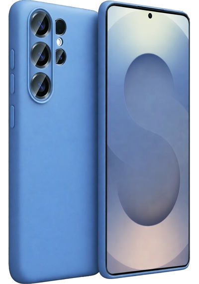 Samsung Galaxy Uyumlu, S26 Ultra First Silikon - Mavi