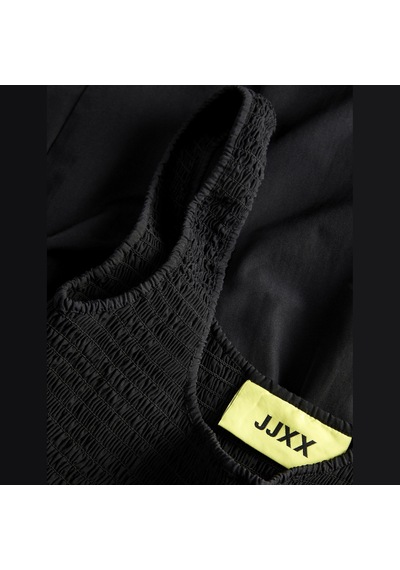 Jack & Jones Kadin Stretch Fit Mini Elbise - Caro - 12301544 Siyah